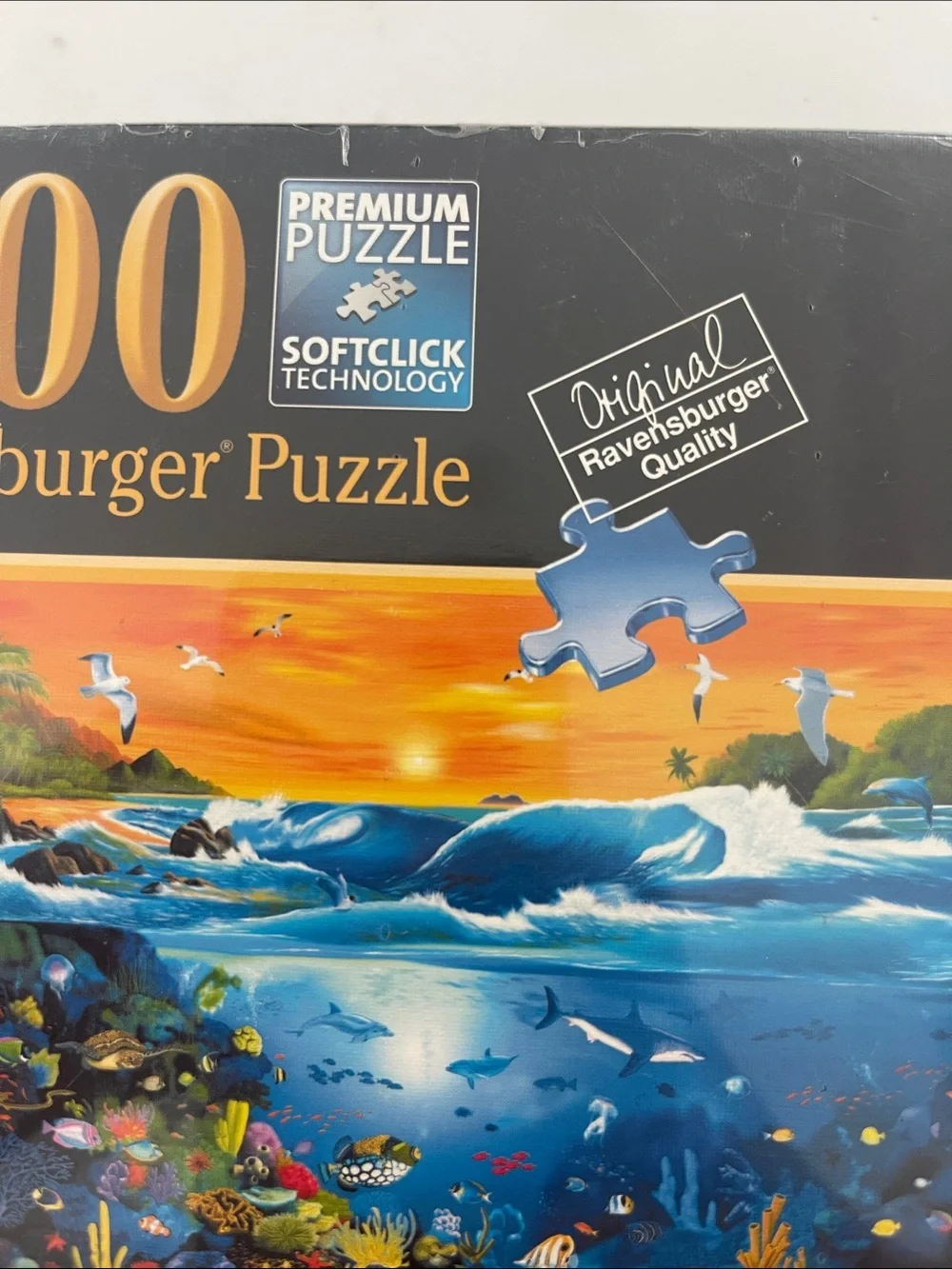 Ravensburger Underwater Fun Puzzle — Bright Blue, Yellow, Orange, Pink, Green